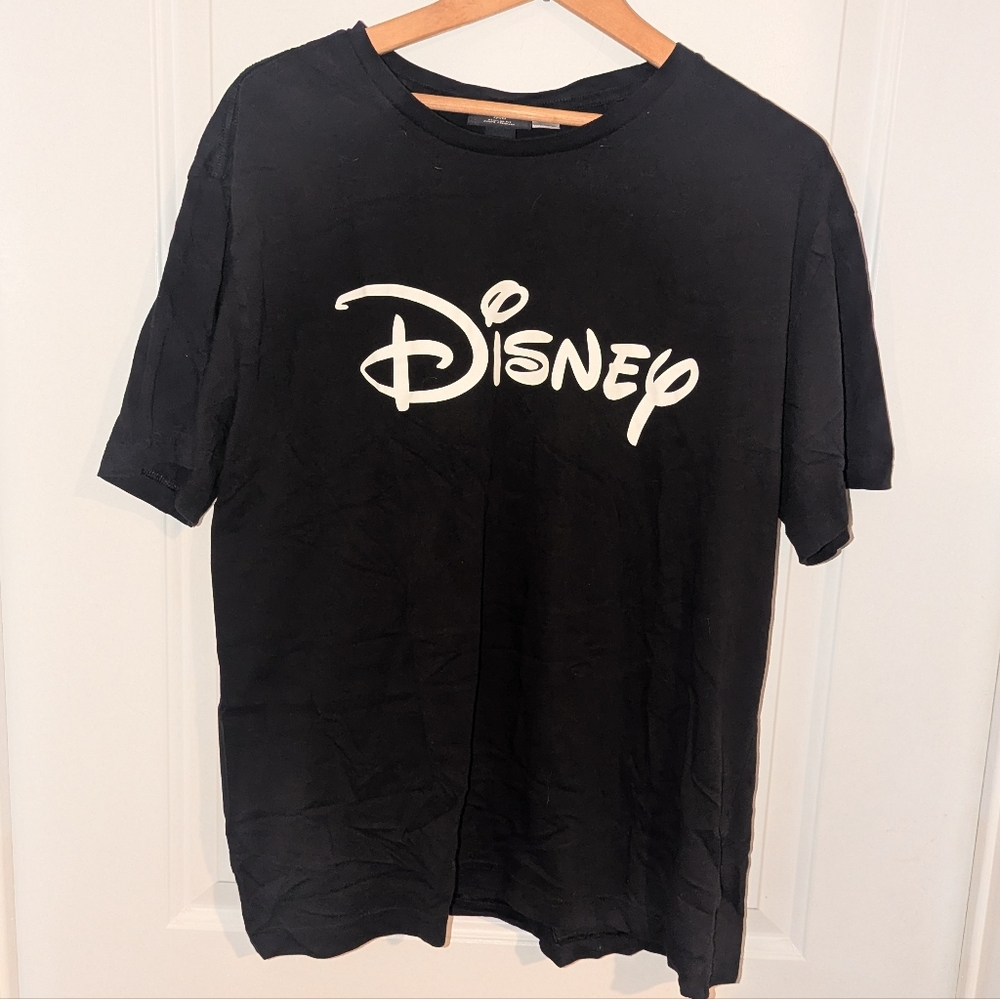 ⭐3 For $20⭐ Disney Black Tee with White Logo